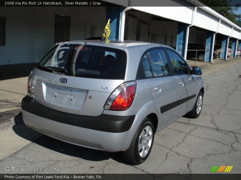 Silver Metallic / Gray 2008 Kia Rio Rio5 LX Hatchback