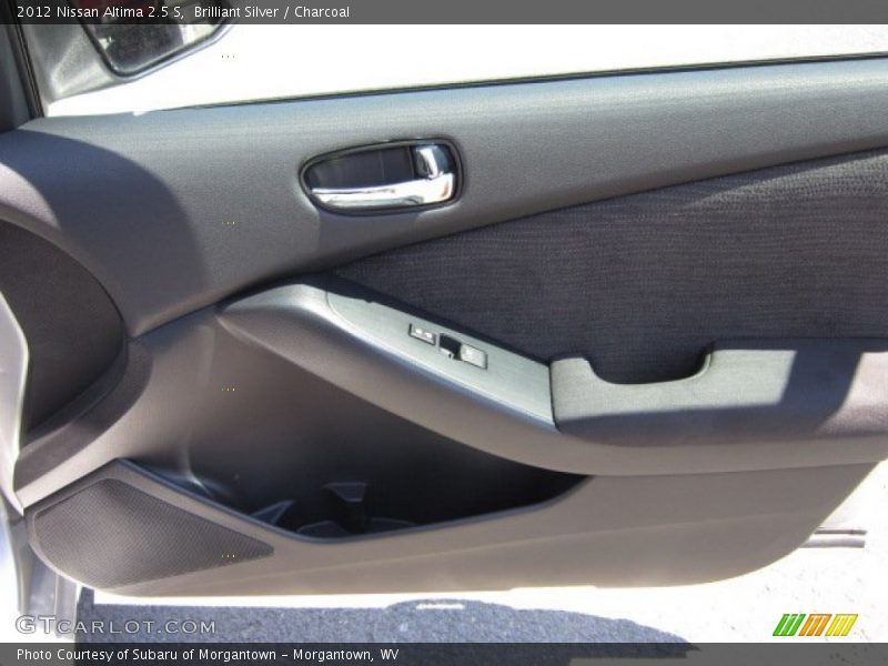 Brilliant Silver / Charcoal 2012 Nissan Altima 2.5 S