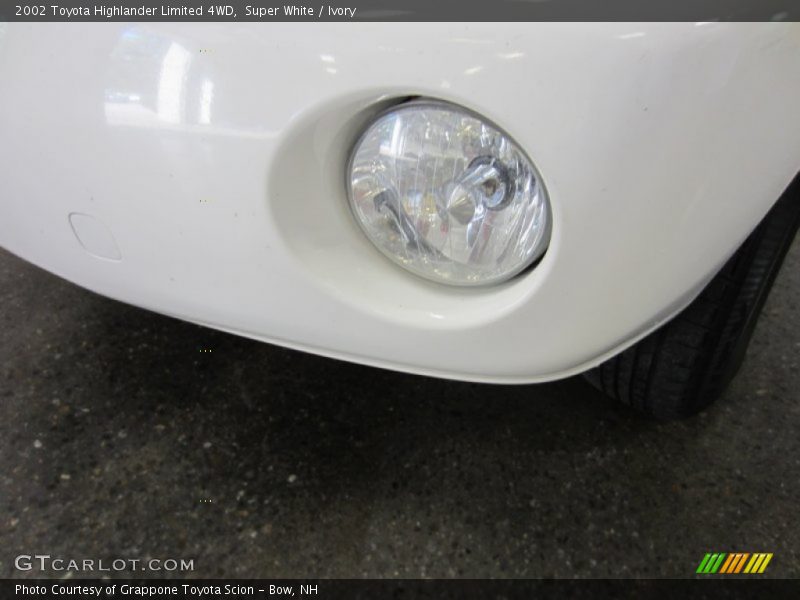Super White / Ivory 2002 Toyota Highlander Limited 4WD