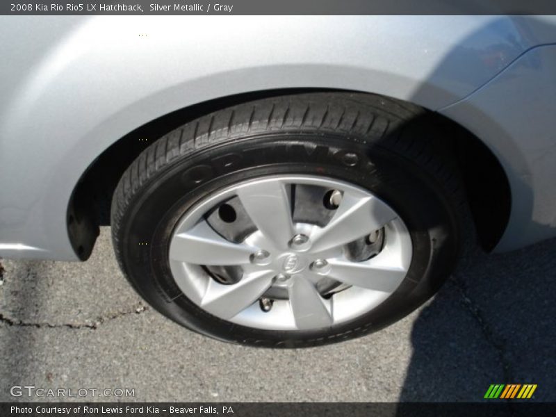 Silver Metallic / Gray 2008 Kia Rio Rio5 LX Hatchback