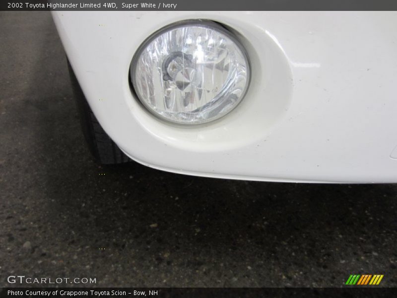 Super White / Ivory 2002 Toyota Highlander Limited 4WD