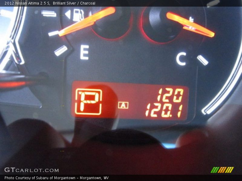 Brilliant Silver / Charcoal 2012 Nissan Altima 2.5 S