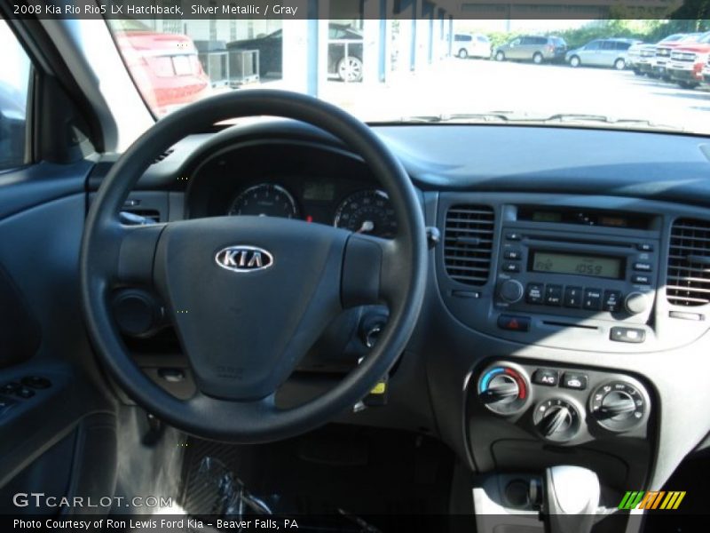 Silver Metallic / Gray 2008 Kia Rio Rio5 LX Hatchback