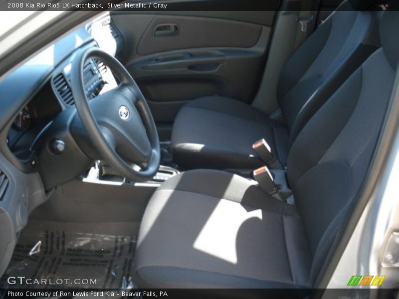 Silver Metallic / Gray 2008 Kia Rio Rio5 LX Hatchback