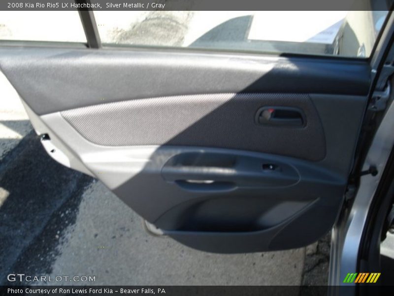 Silver Metallic / Gray 2008 Kia Rio Rio5 LX Hatchback