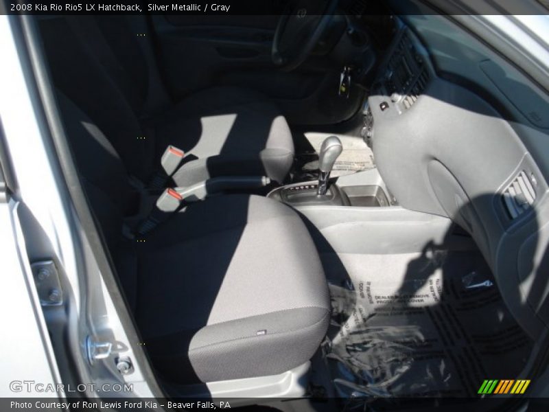 Silver Metallic / Gray 2008 Kia Rio Rio5 LX Hatchback