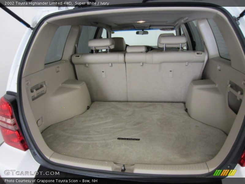 Super White / Ivory 2002 Toyota Highlander Limited 4WD