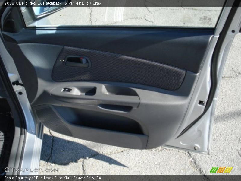 Silver Metallic / Gray 2008 Kia Rio Rio5 LX Hatchback