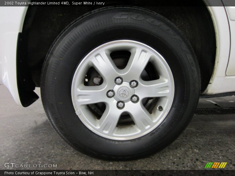 Super White / Ivory 2002 Toyota Highlander Limited 4WD