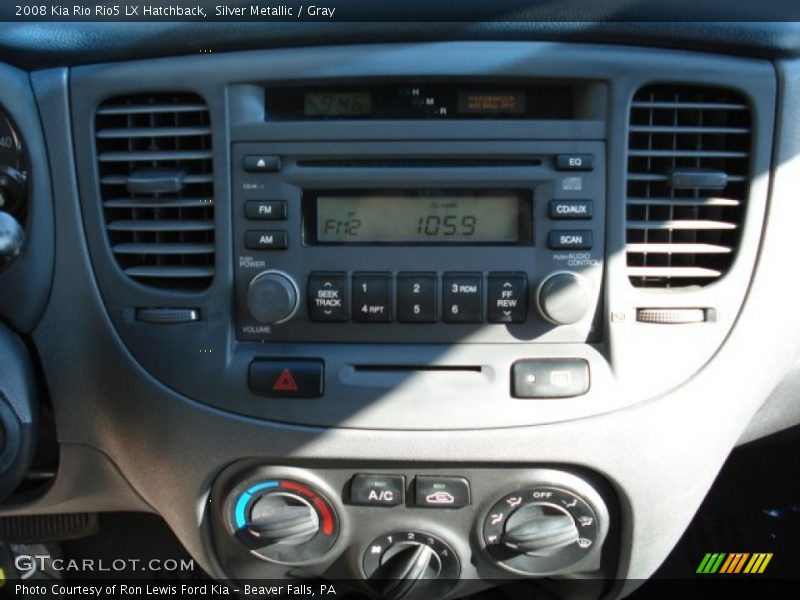 Silver Metallic / Gray 2008 Kia Rio Rio5 LX Hatchback
