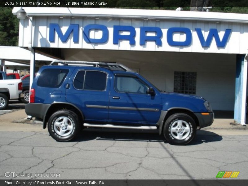Just Blue Metallic / Gray 2003 Nissan Xterra XE V6 4x4