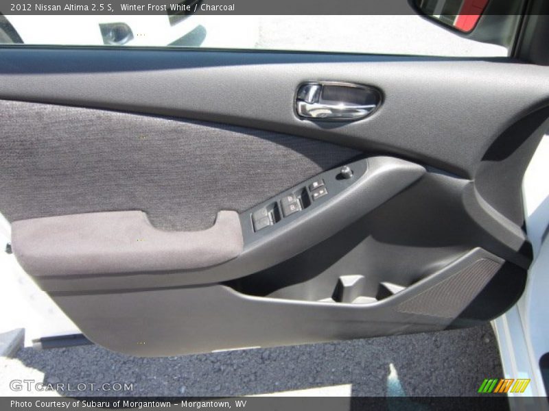 Winter Frost White / Charcoal 2012 Nissan Altima 2.5 S