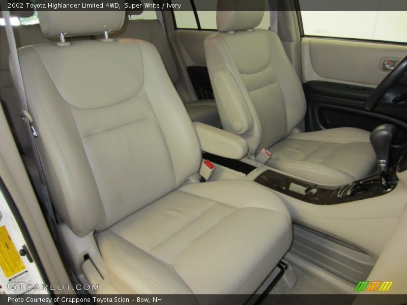 Super White / Ivory 2002 Toyota Highlander Limited 4WD