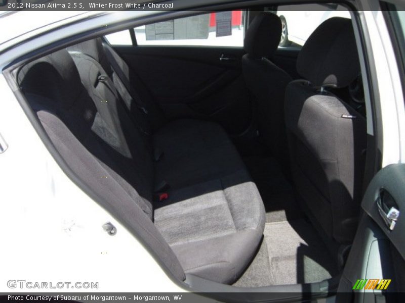 Winter Frost White / Charcoal 2012 Nissan Altima 2.5 S