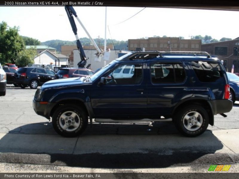 Just Blue Metallic / Gray 2003 Nissan Xterra XE V6 4x4