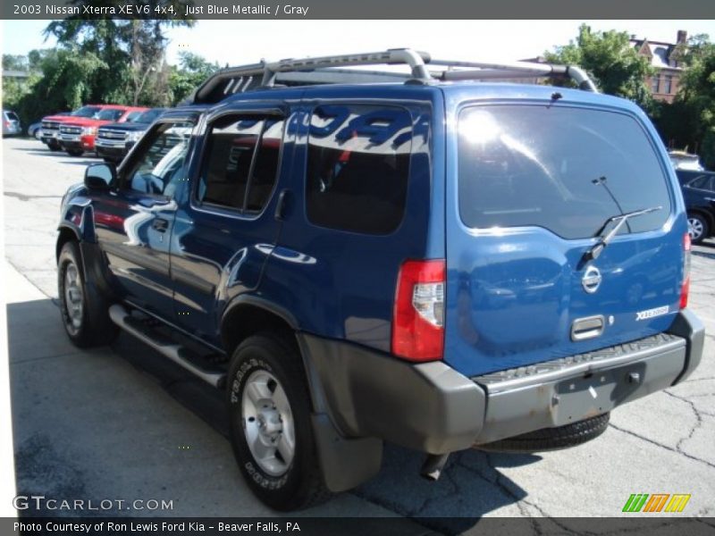 Just Blue Metallic / Gray 2003 Nissan Xterra XE V6 4x4