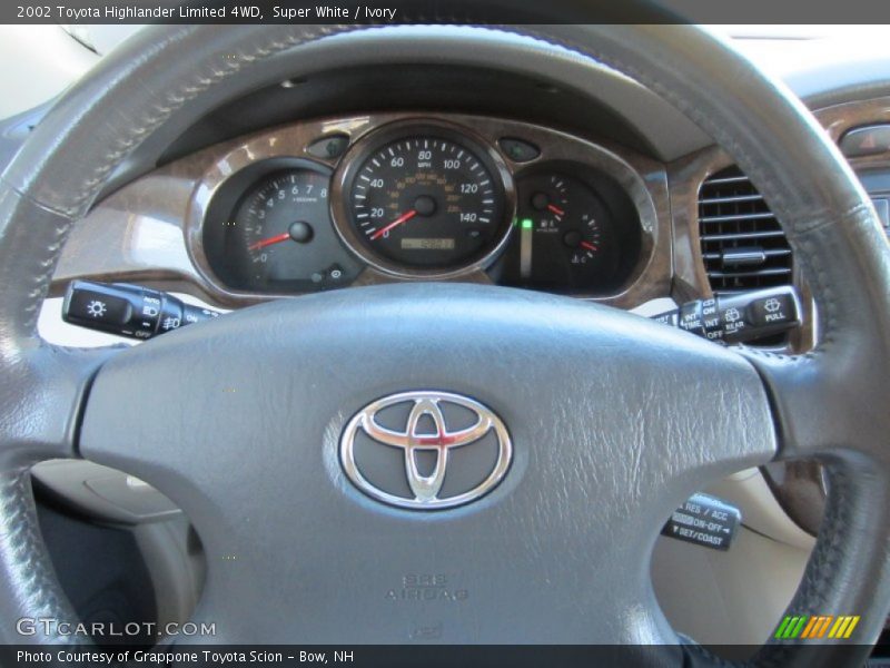 Super White / Ivory 2002 Toyota Highlander Limited 4WD