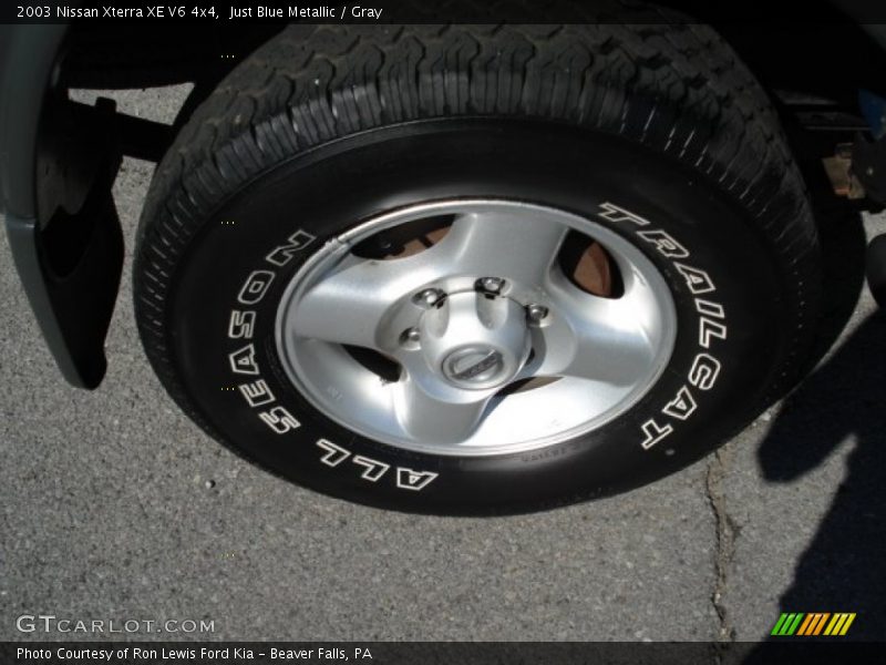 Just Blue Metallic / Gray 2003 Nissan Xterra XE V6 4x4