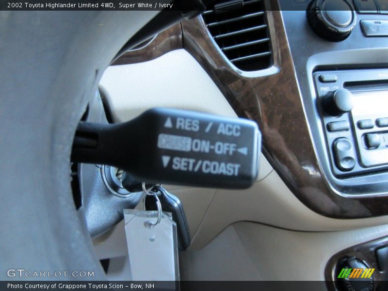 Super White / Ivory 2002 Toyota Highlander Limited 4WD