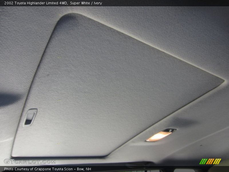 Super White / Ivory 2002 Toyota Highlander Limited 4WD