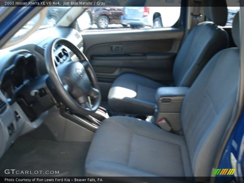 Just Blue Metallic / Gray 2003 Nissan Xterra XE V6 4x4