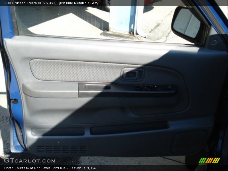 Just Blue Metallic / Gray 2003 Nissan Xterra XE V6 4x4