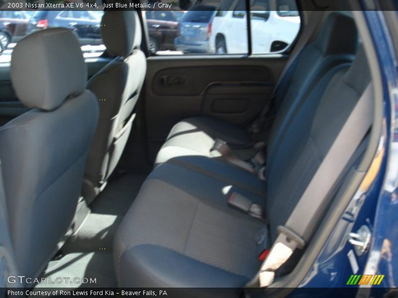 Just Blue Metallic / Gray 2003 Nissan Xterra XE V6 4x4