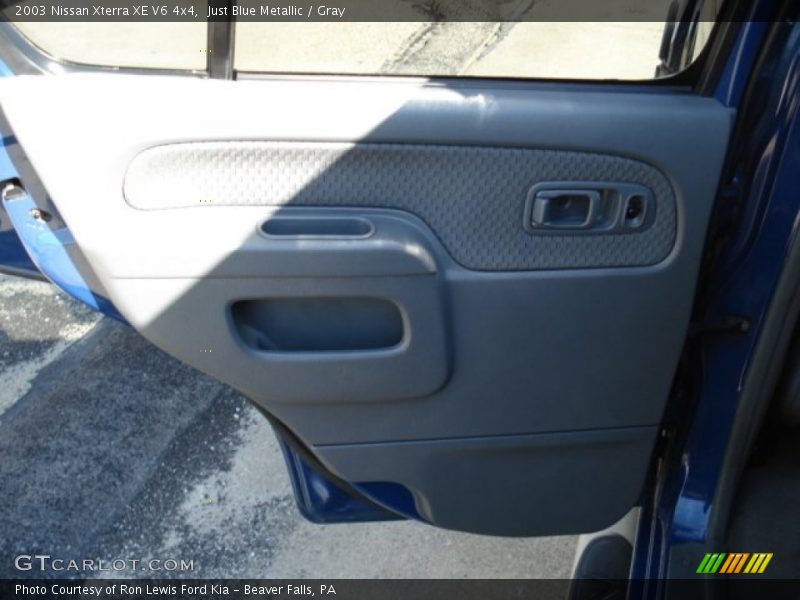 Just Blue Metallic / Gray 2003 Nissan Xterra XE V6 4x4