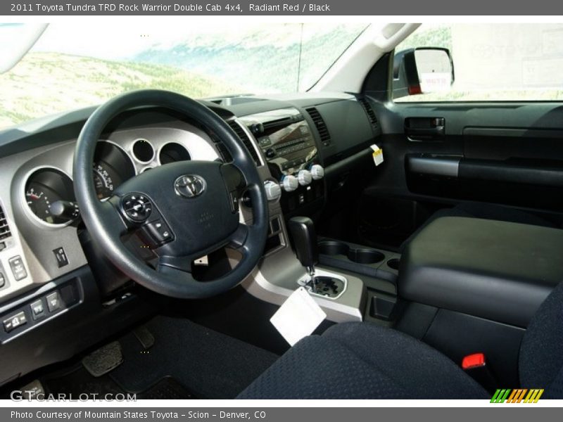 Radiant Red / Black 2011 Toyota Tundra TRD Rock Warrior Double Cab 4x4