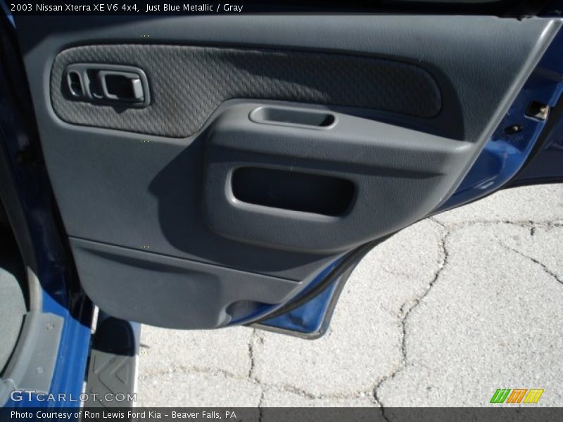 Just Blue Metallic / Gray 2003 Nissan Xterra XE V6 4x4