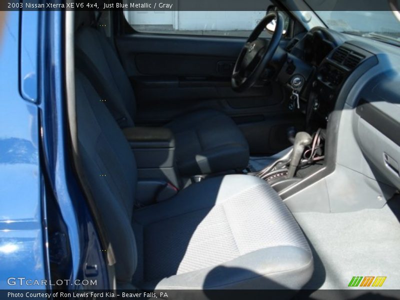 Just Blue Metallic / Gray 2003 Nissan Xterra XE V6 4x4