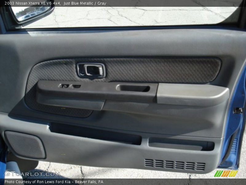Just Blue Metallic / Gray 2003 Nissan Xterra XE V6 4x4