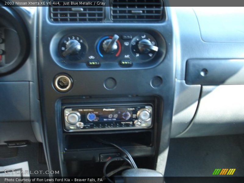 Just Blue Metallic / Gray 2003 Nissan Xterra XE V6 4x4