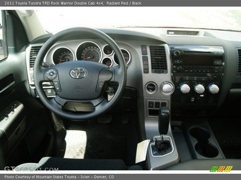 Radiant Red / Black 2011 Toyota Tundra TRD Rock Warrior Double Cab 4x4