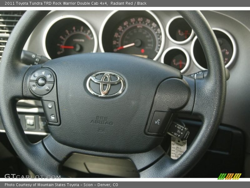 Radiant Red / Black 2011 Toyota Tundra TRD Rock Warrior Double Cab 4x4