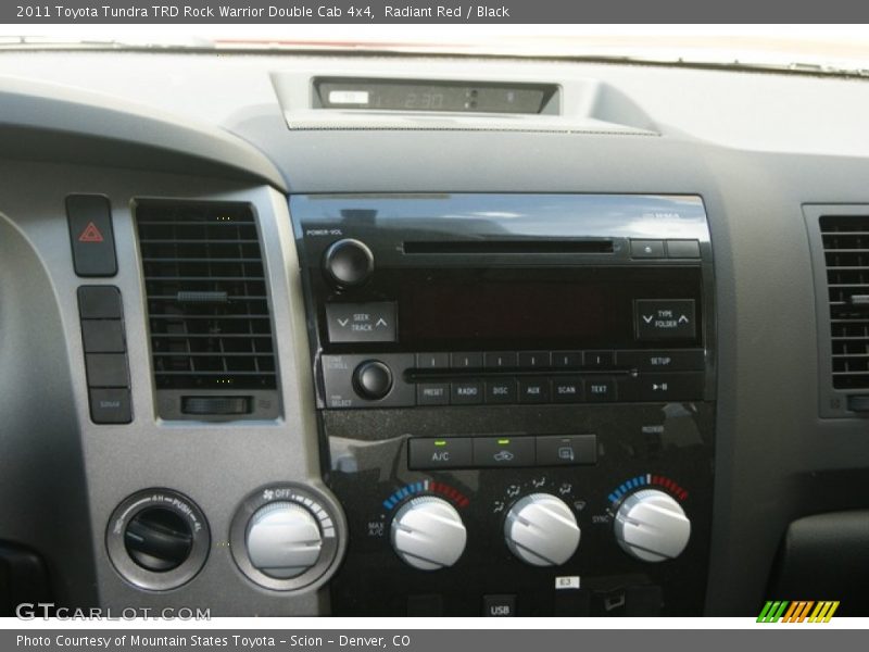 Radiant Red / Black 2011 Toyota Tundra TRD Rock Warrior Double Cab 4x4
