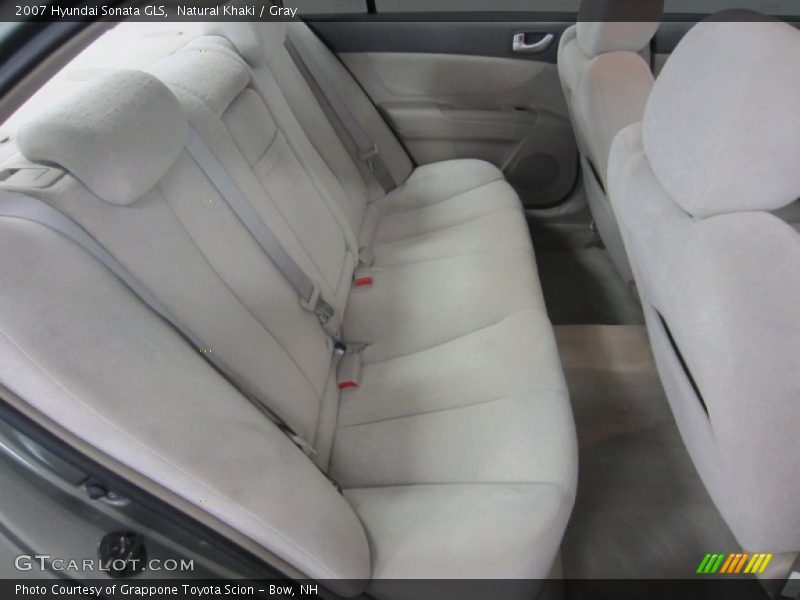 Natural Khaki / Gray 2007 Hyundai Sonata GLS
