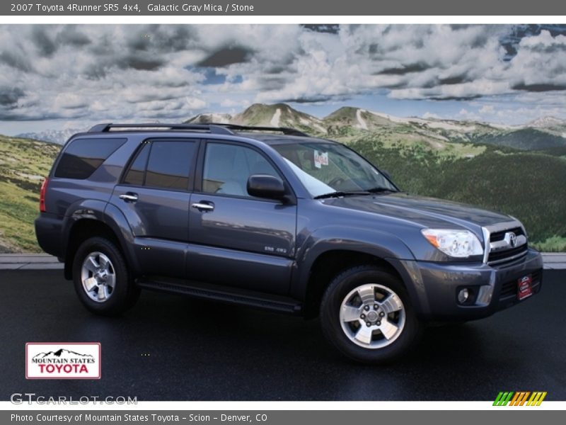 Galactic Gray Mica / Stone 2007 Toyota 4Runner SR5 4x4
