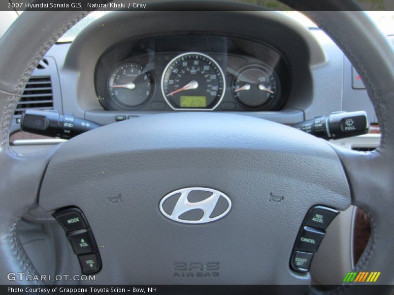 Natural Khaki / Gray 2007 Hyundai Sonata GLS