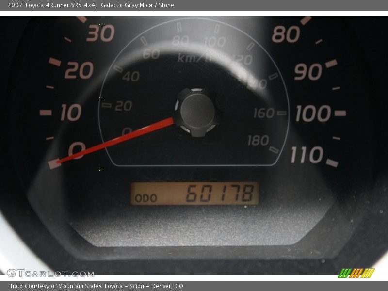 Galactic Gray Mica / Stone 2007 Toyota 4Runner SR5 4x4