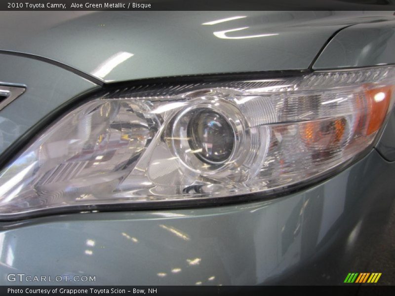 Aloe Green Metallic / Bisque 2010 Toyota Camry