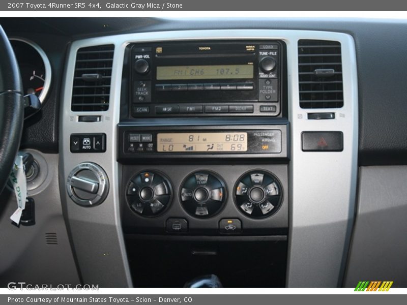 Galactic Gray Mica / Stone 2007 Toyota 4Runner SR5 4x4