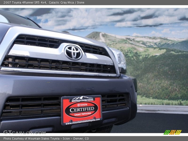 Galactic Gray Mica / Stone 2007 Toyota 4Runner SR5 4x4
