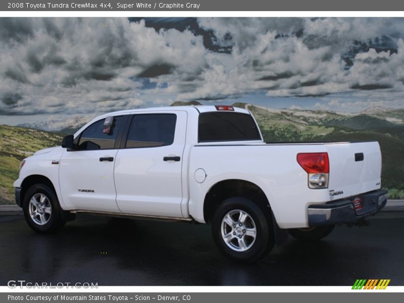 Super White / Graphite Gray 2008 Toyota Tundra CrewMax 4x4