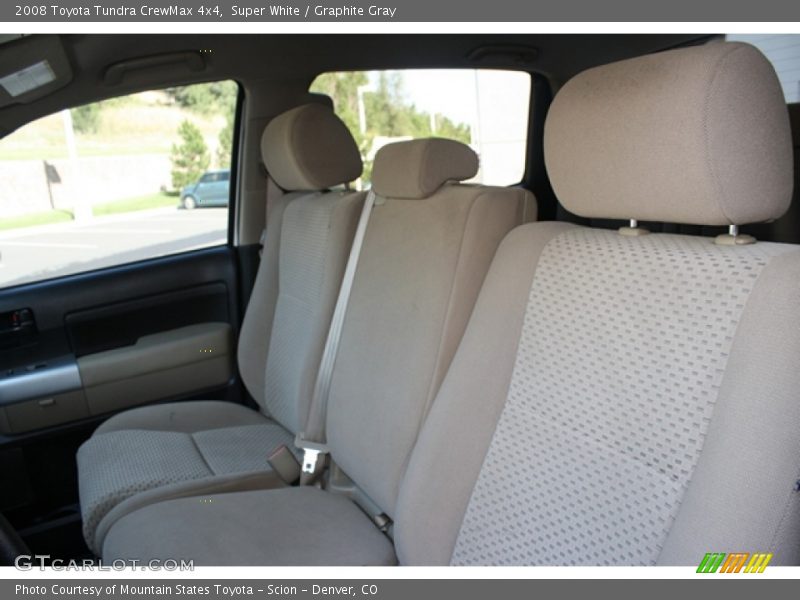 Super White / Graphite Gray 2008 Toyota Tundra CrewMax 4x4