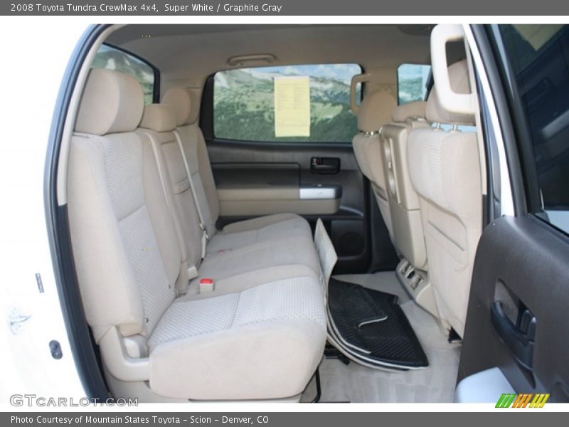 Super White / Graphite Gray 2008 Toyota Tundra CrewMax 4x4