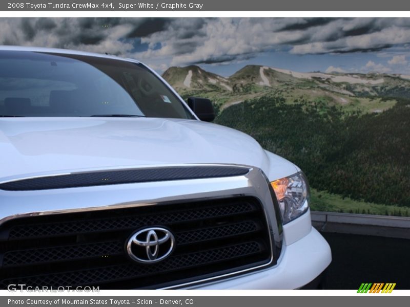 Super White / Graphite Gray 2008 Toyota Tundra CrewMax 4x4