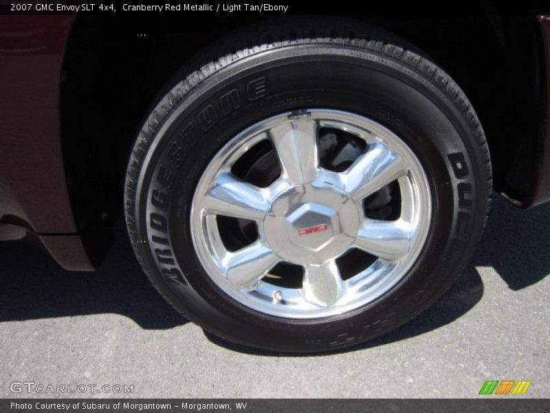 Cranberry Red Metallic / Light Tan/Ebony 2007 GMC Envoy SLT 4x4