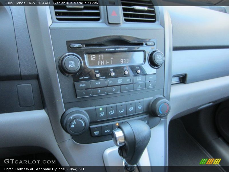 Controls of 2009 CR-V EX 4WD