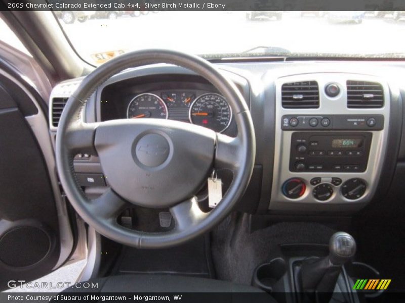 Dashboard of 2009 Colorado Extended Cab 4x4